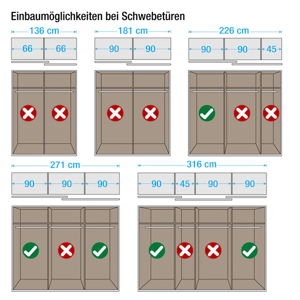 Schubladeneinsatz Rauch 90 cm - für Schranktiefen 57-62 cm - 2 - Image 3