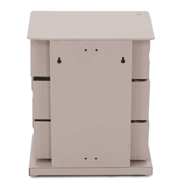 Schuhkommode Jou - Metall - Kaschmir - Höhe: 55 cm - Image 8