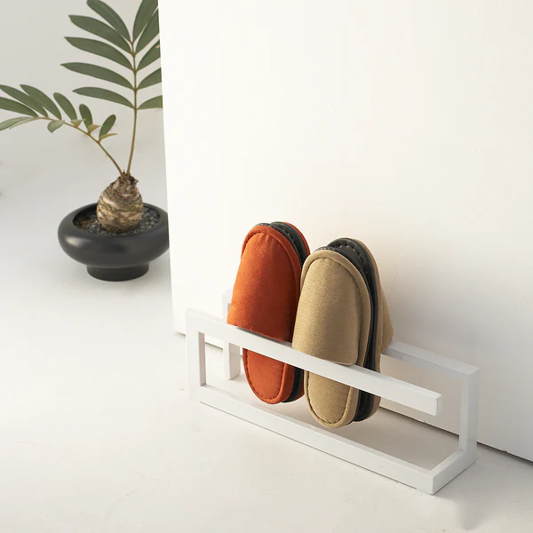 Schuhregal Line - Stahl - Weiß - Image 2