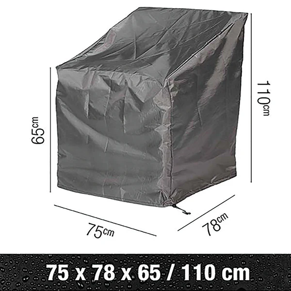 Schutzhülle für Loungesessel Ceiba II - Polyester - Anthrazit - Image 8