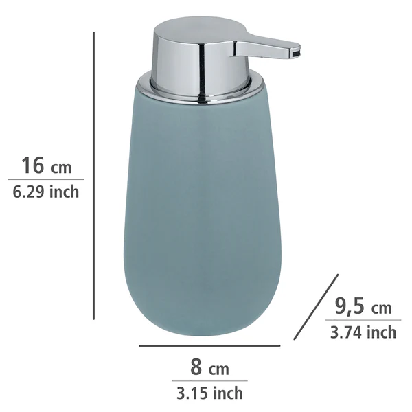 Seifenspender Badi - Keramik - Blaugrau - Image 7