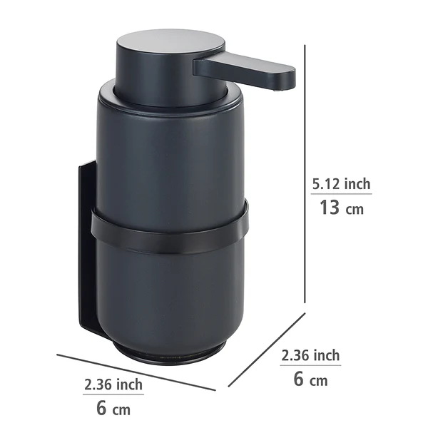 Seifenspender Woya - Keramik / Kunststoff - Schwarz - Image 12