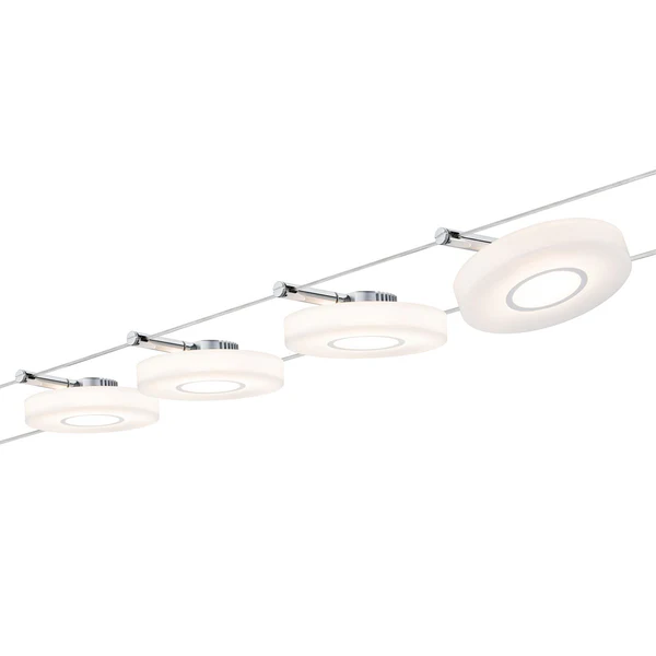 Seilsystem Upie - Acrylglas - 4-flammig