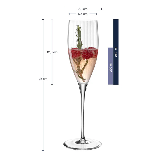 Sektglas Poesia (6er-Set) - Kristallglas - Durchscheinend - Image 5