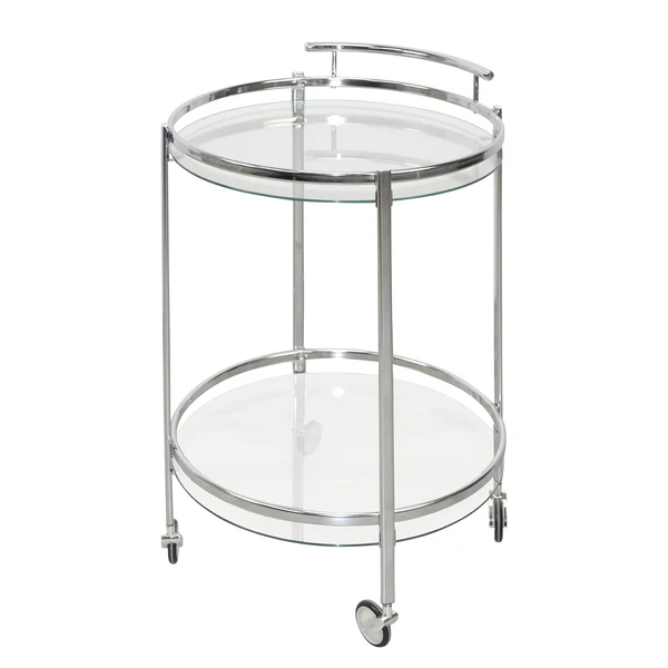 Servierwagen Formiga - Glas / Metall - Chrom - Image 2