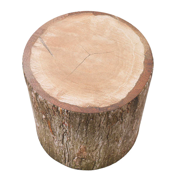 Sitzhocker Timberly - Webstoff - Braun - Image 5