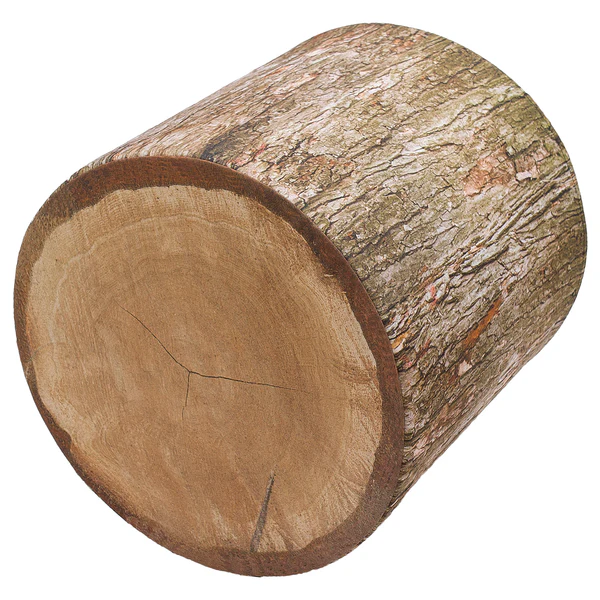 Sitzhocker Timberly - Webstoff - Braun - Image 6