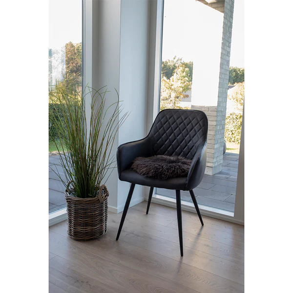 Sitzkissen Lambskin - Lammfell - Braun - Image 2