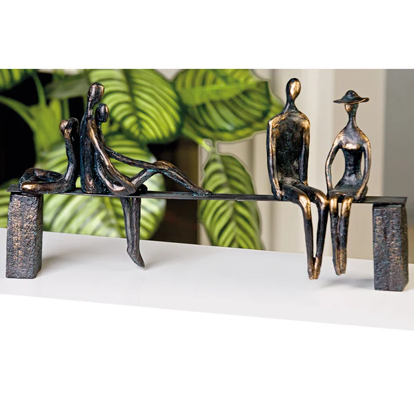 Skulptur Leisure - Aluminium - Bronze - Image 2