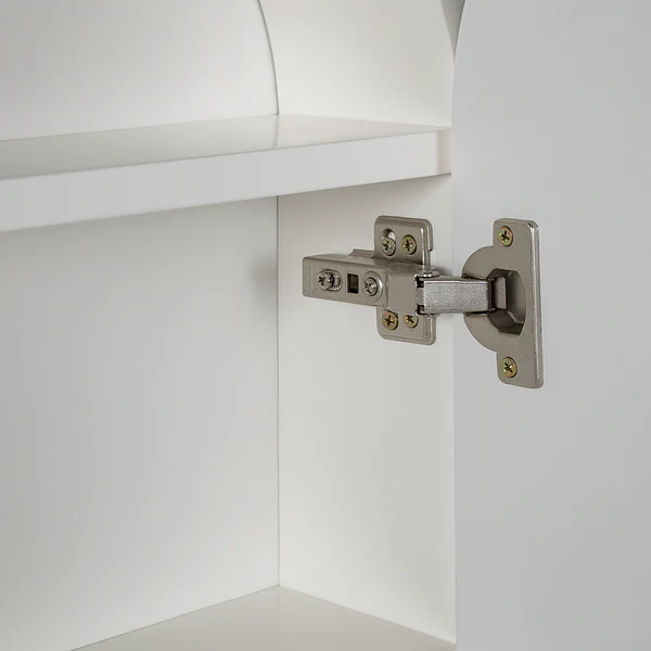 Spiegelschrank LINDHOLM oval - Weiß - Image 11