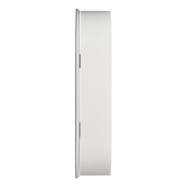 Spiegelschrank LINDHOLM oval - Weiß - Image 8