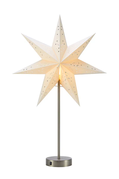 Standstern Lovis - Papier - Weiß - Image 2