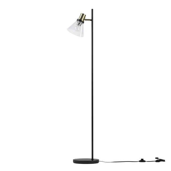 Stehleuchte Ardez - Klarglas / Eisen - 1-flammig - Image 2