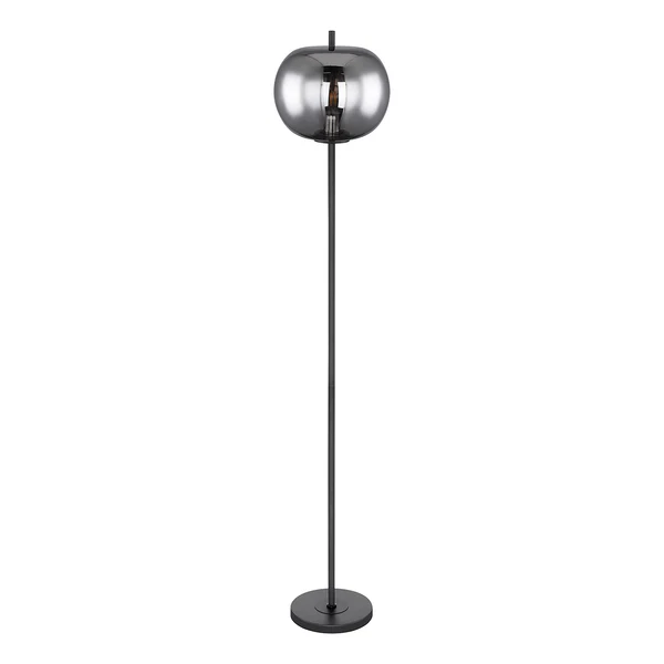 Stehleuchte Blacky - Rauchglas / Eisen - 1-flammig - Image 3