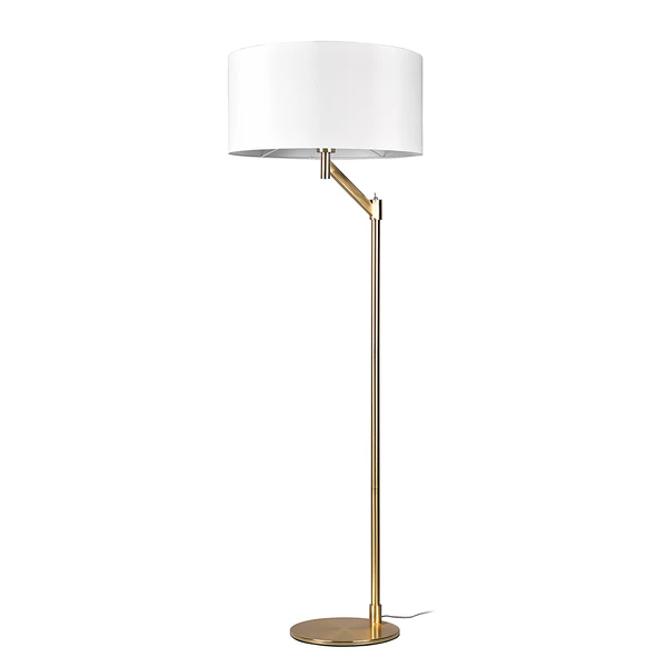 Stehleuchte Cassio - Webstoff / Stahl - 1-flammig - Gold - Image 3