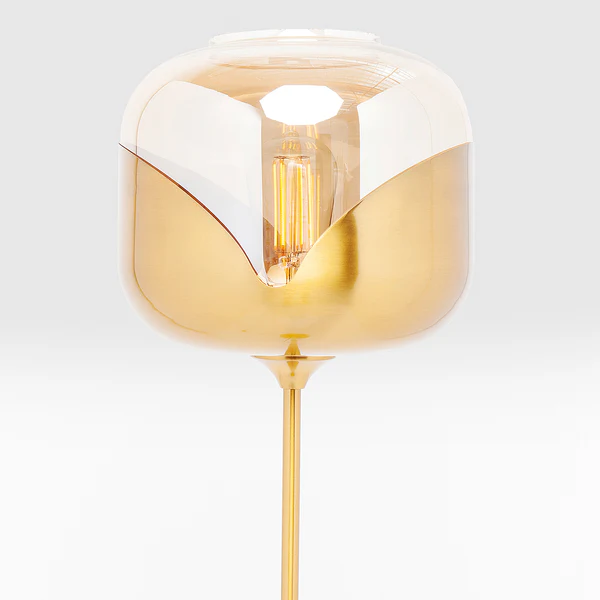Stehleuchte Goblet Ball - Stahl / Glas - Gold - Image 10