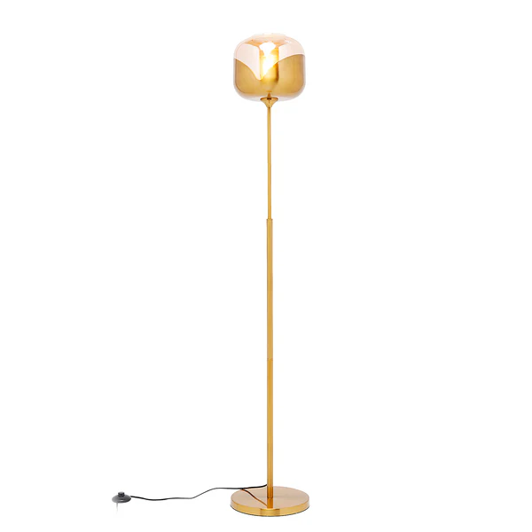 Stehleuchte Goblet Ball - Stahl / Glas - Gold - Image 7