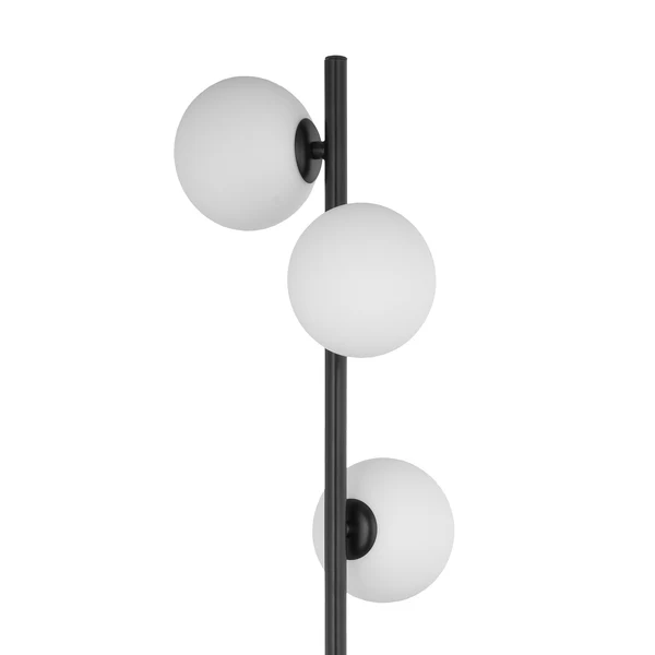 Stehleuchte KJUL - Metall Schwarz / Opalglas Weiß - Image 2