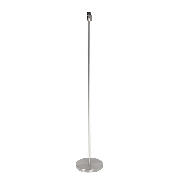 Stehleuchte Noor ohne Schirm - Aluminium - 1-flammig - Silber