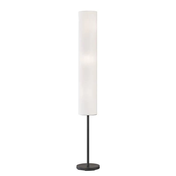 Stehleuchte Ramas - Eisen / Leinen - Weiß / Schwarz - 3-flammig - Image 2