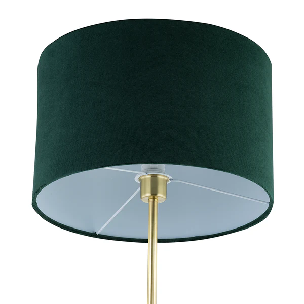 Stehleuchte Satley - Samt / Metall - 1-flammig - Grün - Image 8