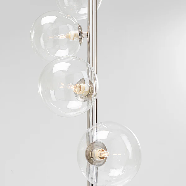 Stehleuchte Scala Balls - Stahl / Glas - Silber - 6-flammig - Image 5