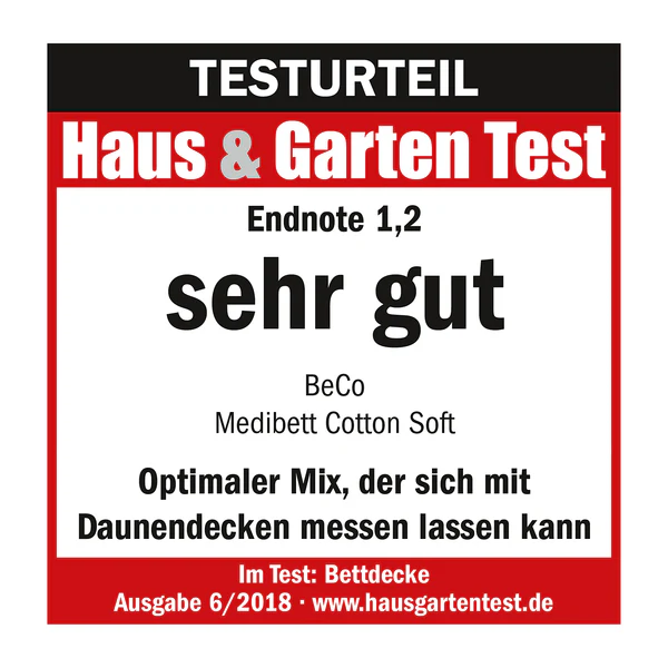 Steppdecke Cotton Soft light - Webstoff - Weiß - 135 x 200 cm - Image 3