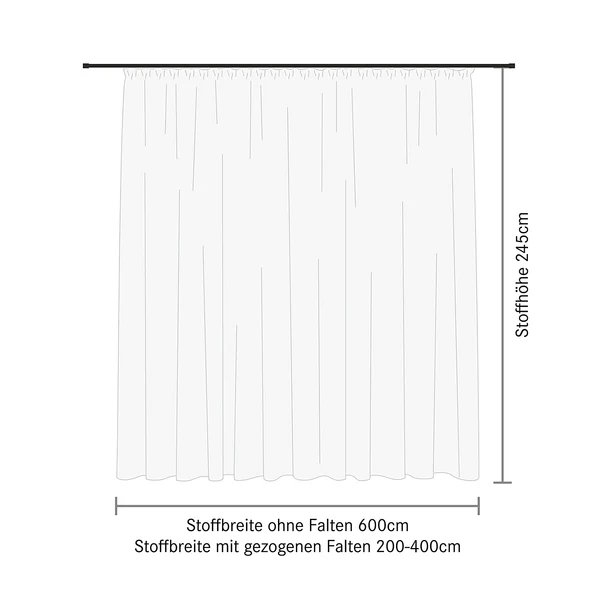 Store Pippa - Weiß - 600 x 245 cm - Image 6