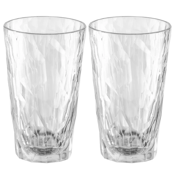 Superglas Club No. 6 (2er-Set) - Kunststoff - Fassungsvermögen: 0.3 L - Crystal Clear