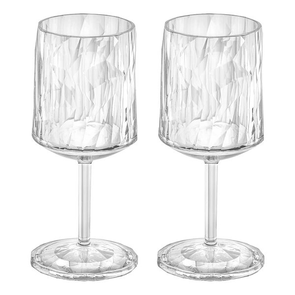 Superglas Club No. 9 (2er-Set) - Kunststoff - Fassungsvermögen: 0.2 L - Crystal Clear