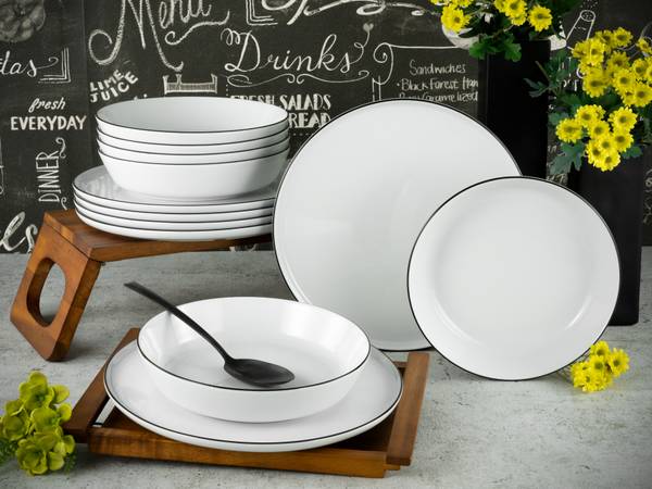 Tafelservice Chef Collection 12-teilig - Multicolor - Porzellan - 29 x 25 x 30 cm - Image 2