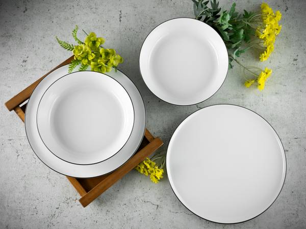 Tafelservice Chef Collection 12-teilig - Multicolor - Porzellan - 29 x 25 x 30 cm - Image 3