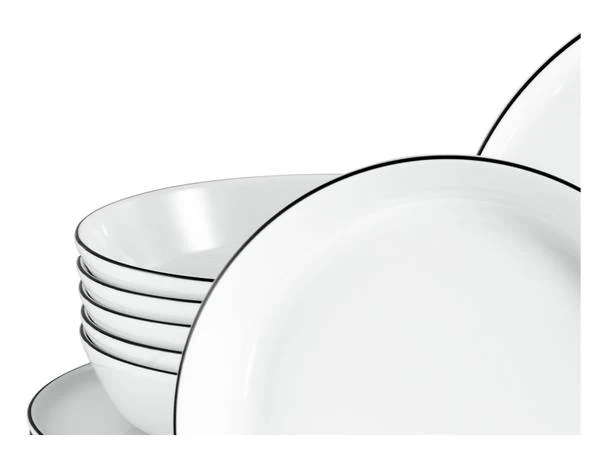 Tafelservice Chef Collection 12-teilig - Multicolor - Porzellan - 29 x 25 x 30 cm - Image 4