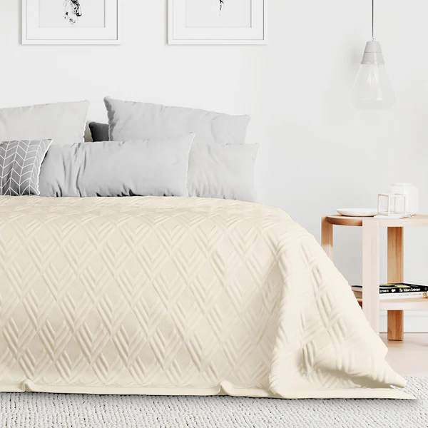 Tagesdecke Helia - Polyester - Beige - 170 x 270 cm - Image 2