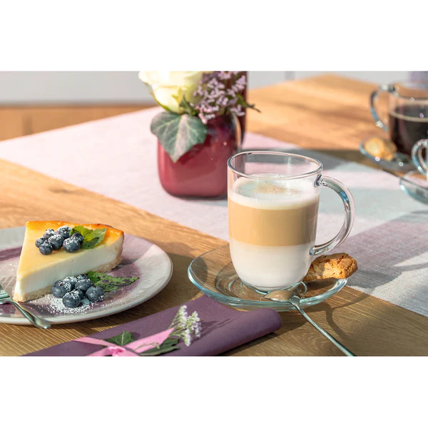 Tasse Napoli I (6er-Set) - Transparent - Klarglas - Fassungsvermögen: 0.38 L - Image 2