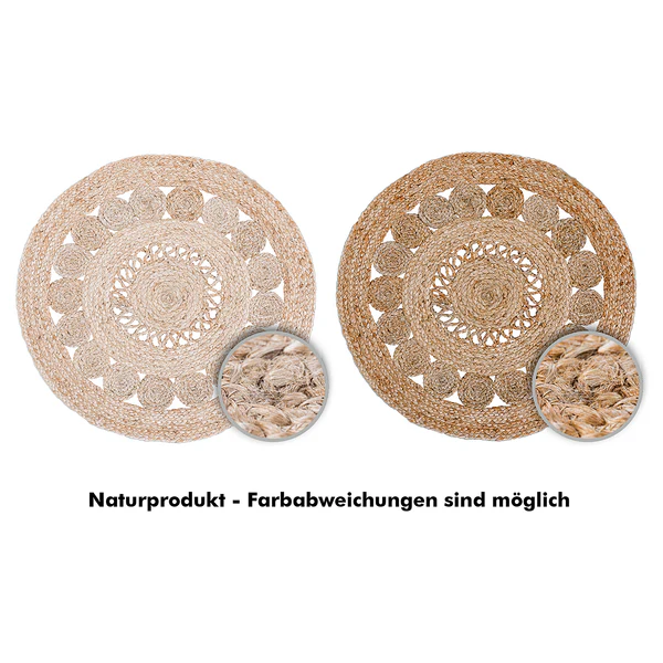 Teppich Balo - Jute / Baumwolle - Natur - Image 11