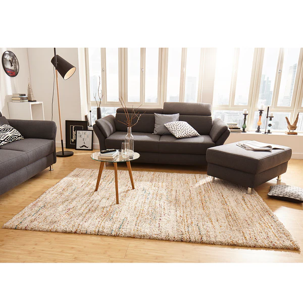 Teppich Chic - Kunstfaser - Beige - 80 x 150 cm - Image 2