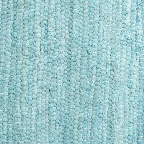 Teppich Happy Cotton - Baumwolle - Hellblau - 60 x 120 cm - Image 5