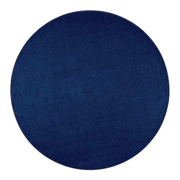 Teppich Nasty II - Polypropylen - Dunkelblau - Durchmesser: 200 cm