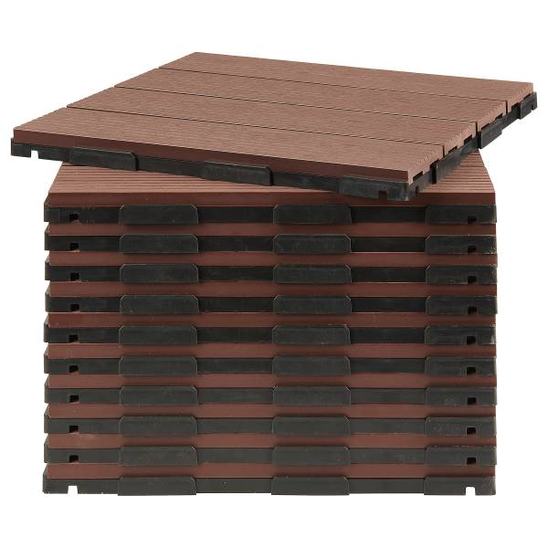 Terrassenfliese Thish 11er-Set - Braun - Image 6