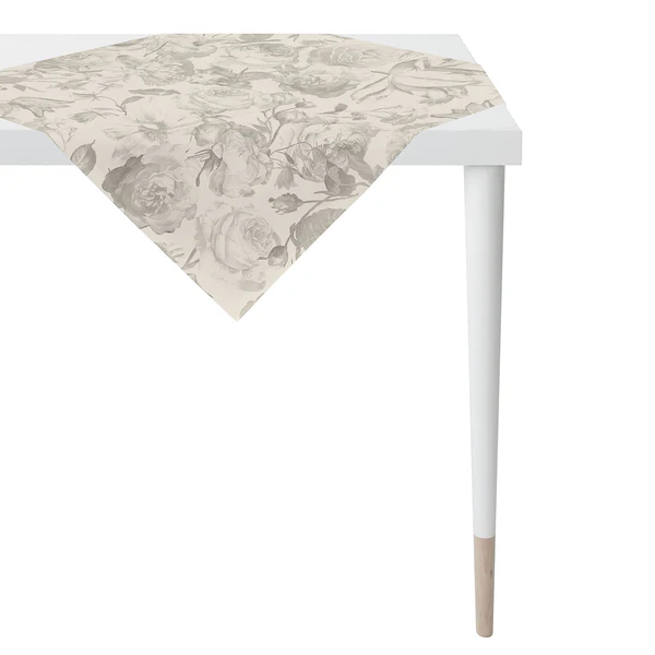 Tischdecke 5255 - Baumwolle - Grau - 100 x 100 cm