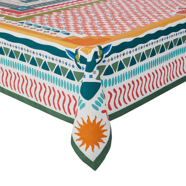 Tischdecke CARTAGENA - Baumwolle - Bunt