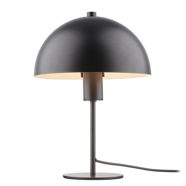 Tischlampe TOPEE - Eisen - 1-flammig - Schwarz