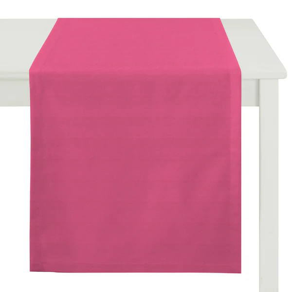 Tischläufer Kyogle - Webstoff - 45 x 135 cm - Fuchsia