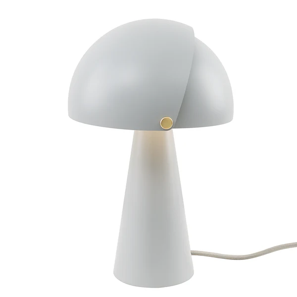 Tischleuchte Align - Stahl / PVC - 1-flammig - Grau - Image 4