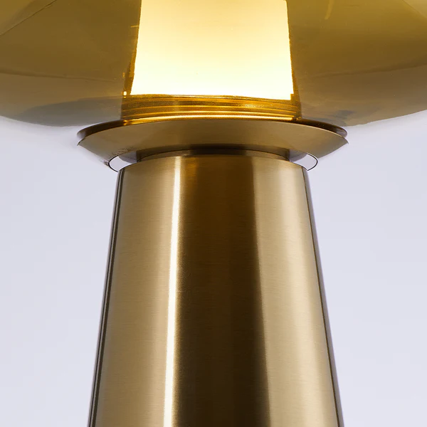 Tischleuchte ART DECO - Farbglas / Stahl / Polyacryl - 1-flammig - Image 5
