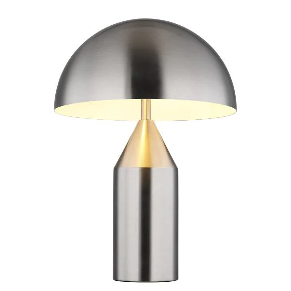 Tischleuchte Atoma - Eisen - 2-flammig - Silber - Image 3