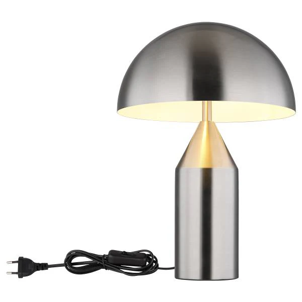 Tischleuchte Atoma - Eisen - 2-flammig - Silber - Image 7