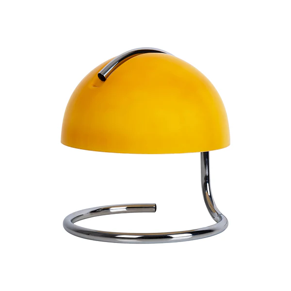 Tischleuchte Burano - Farbglas / Stahl - 1-flammig - Gelb - Image 3