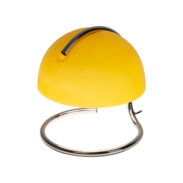 Tischleuchte Burano - Farbglas / Stahl - 1-flammig - Gelb - Image 8